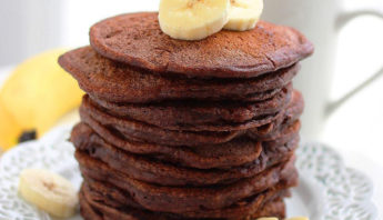 Tylira’s Flourless Cacao Banana Pancakes
