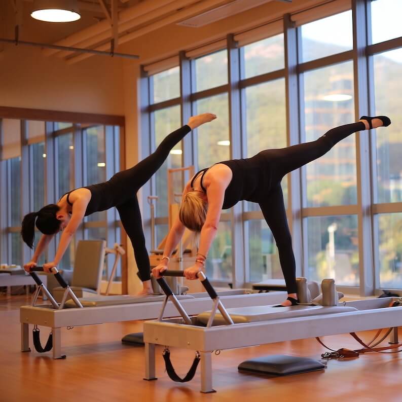 Elephant Arabesque Exercises On Reformer