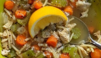 Recipe for Better Sleep: Herby Chicken Noodle Soup